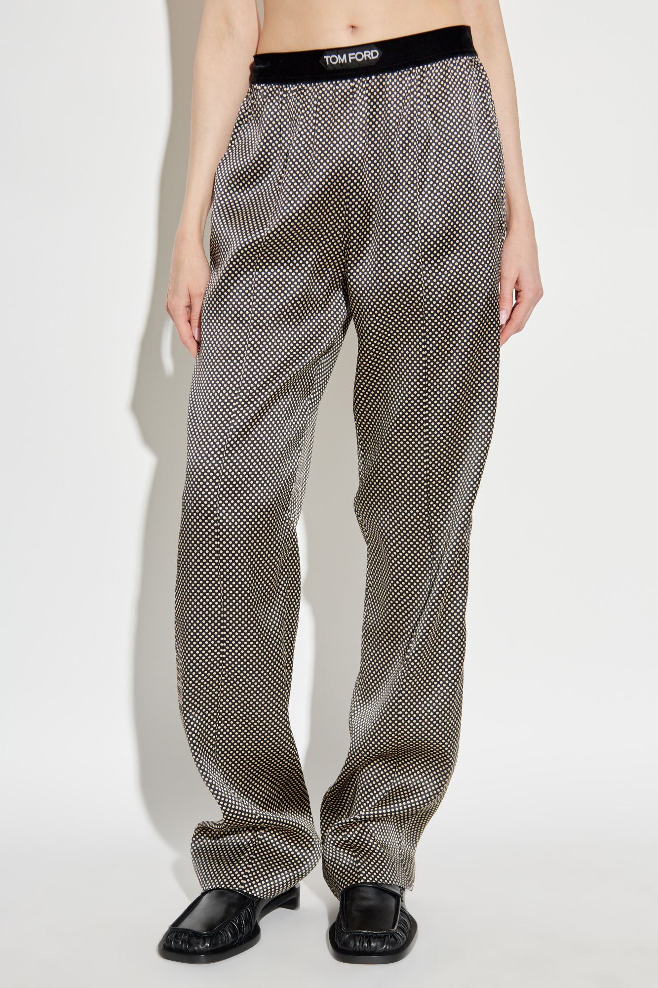 Tom Ford Silk pants with polka dot pattern | Women's